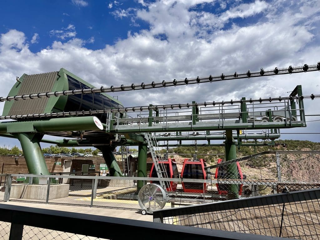 360-degree views from gondola at Royal Gorge Bridge