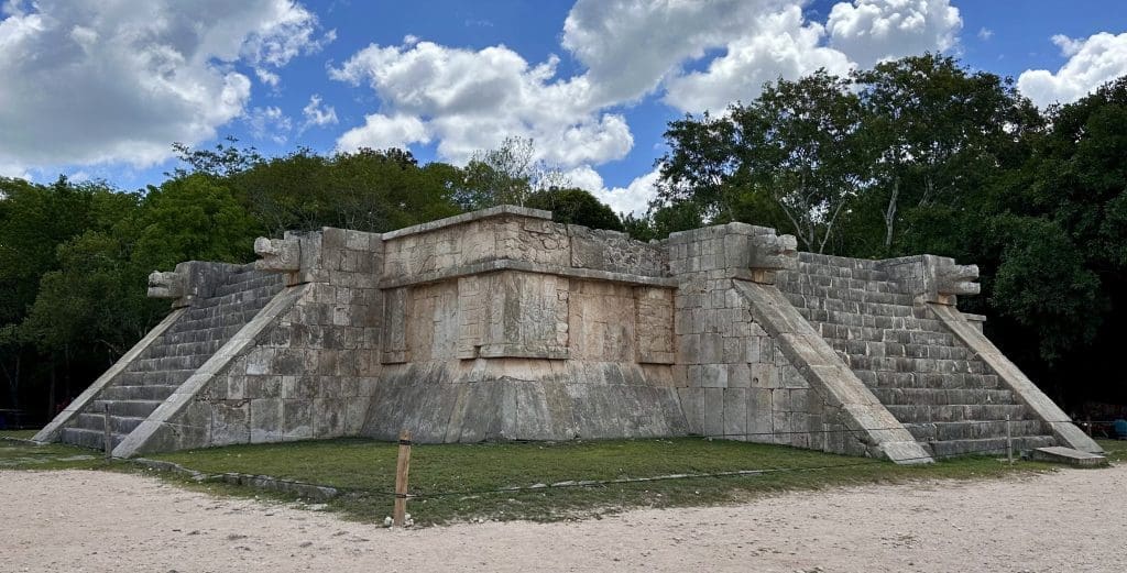 Platform of Venus, at Chichen Itza, used for ceremonial purposes.