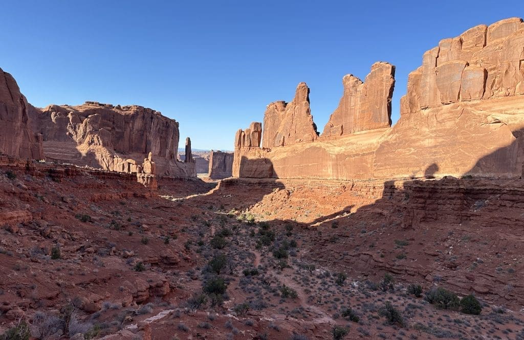 Park Avenue Viewpoint in late afternoon