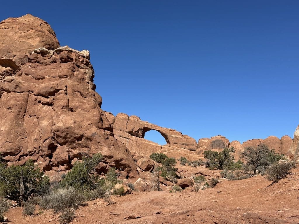 Skyline Arch in Arches National Park