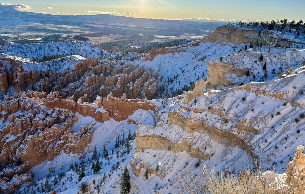 Bryce Point at sunrise
