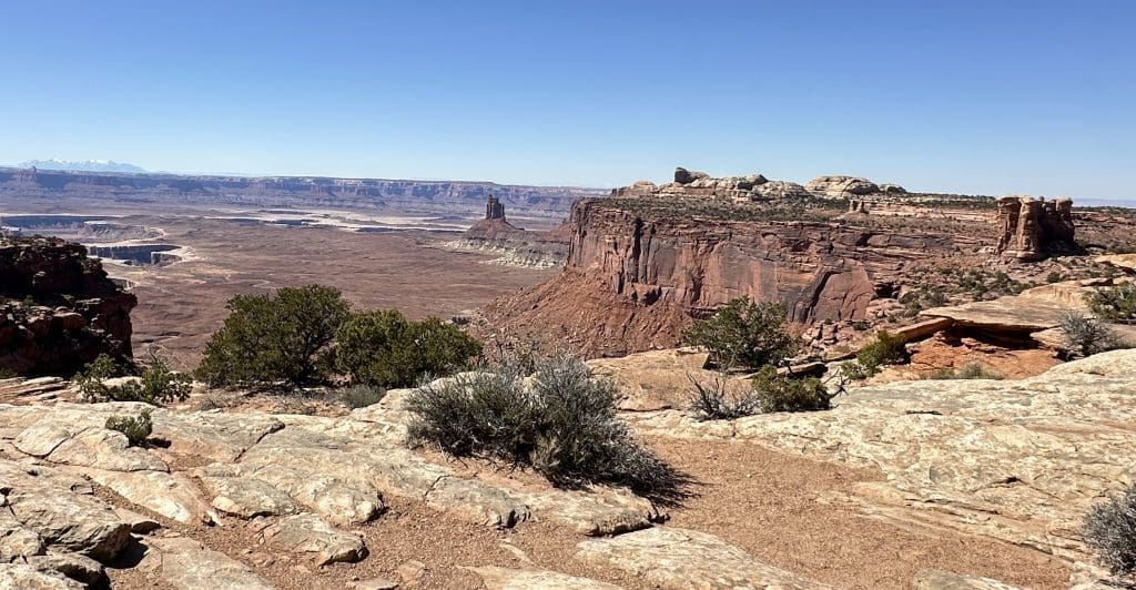 Candlestick Tower Overlook in Canyonlands
