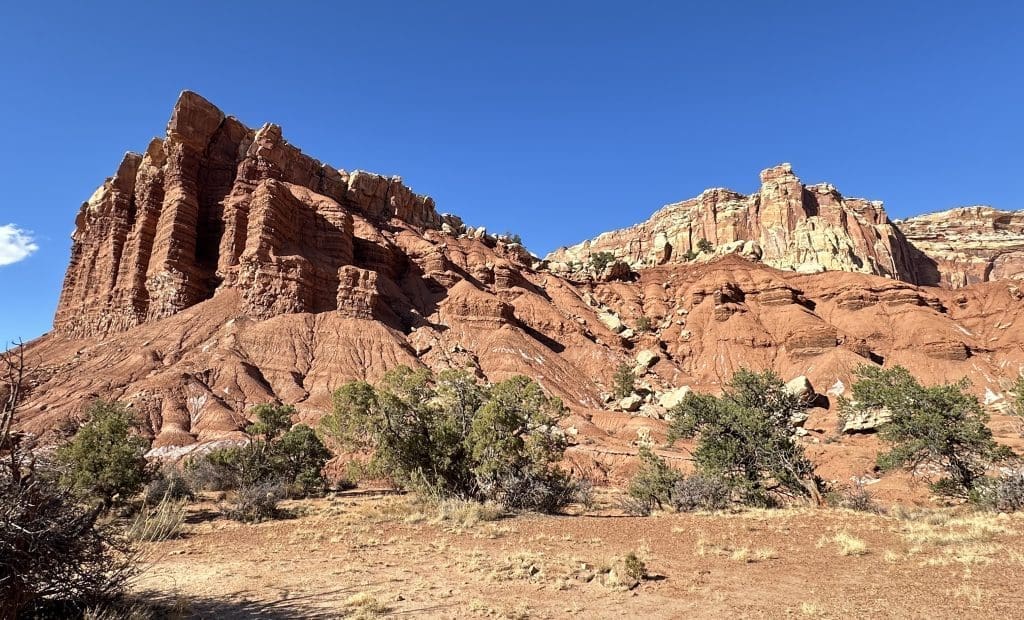 Egyptian Temple in Capitol Reef