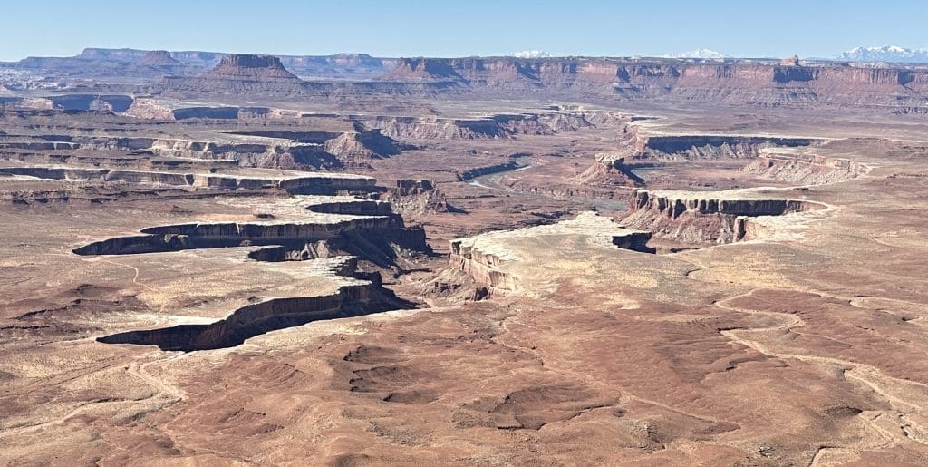 Green River Overlook in Canyonlands Island in the Sky District