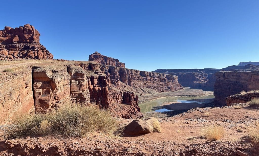 Colorado River in Shafer Canyon