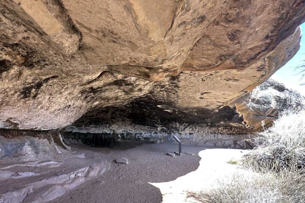 Spring on the Cave Spring Trail considered sacred by descendants living in the area