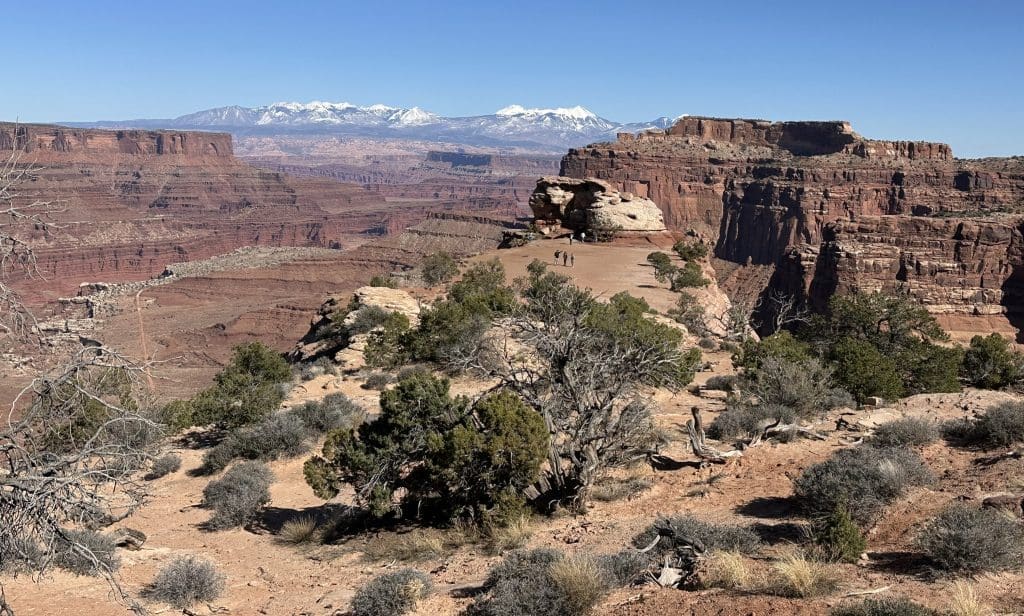 Shafer Canyon Overlook in Canyonlands
