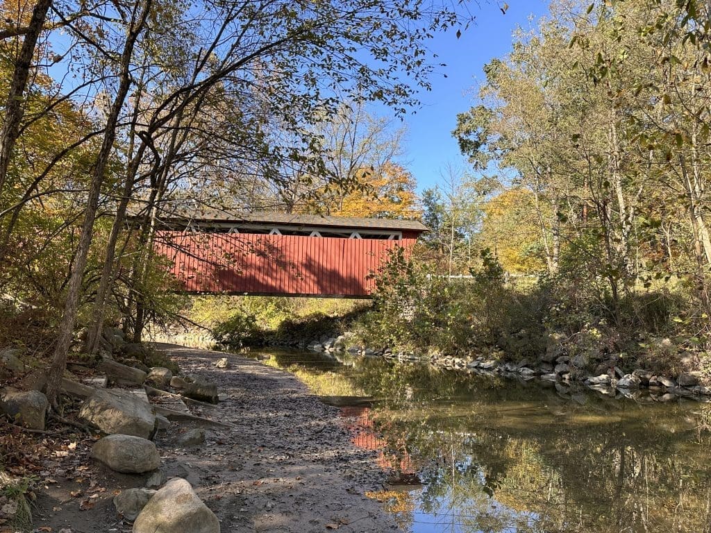 Everett Covered Bridge in Cuyahoga Valley National Park