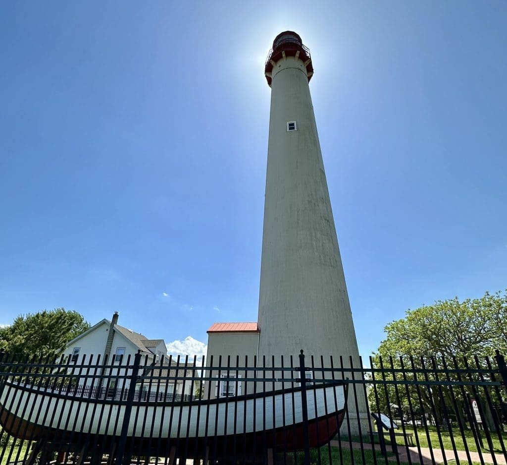 Cape May Lighthouse at the state park in New Jersey