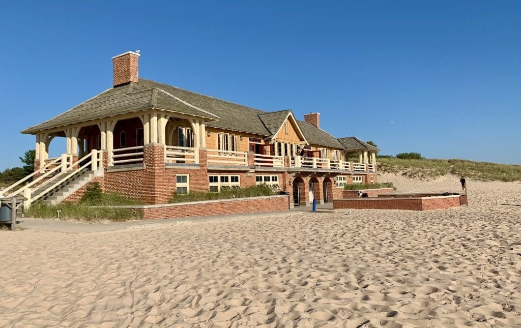Ludington State Park Lake Michigan Beach House