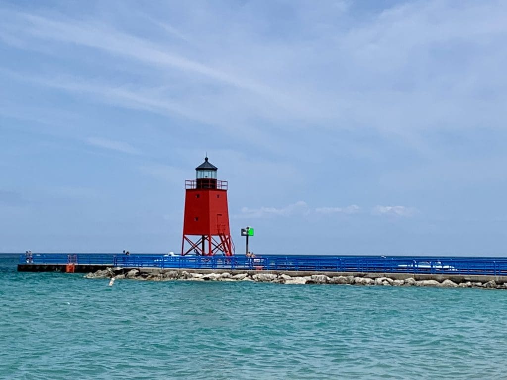 Charlevoix light has been in this location since 1911