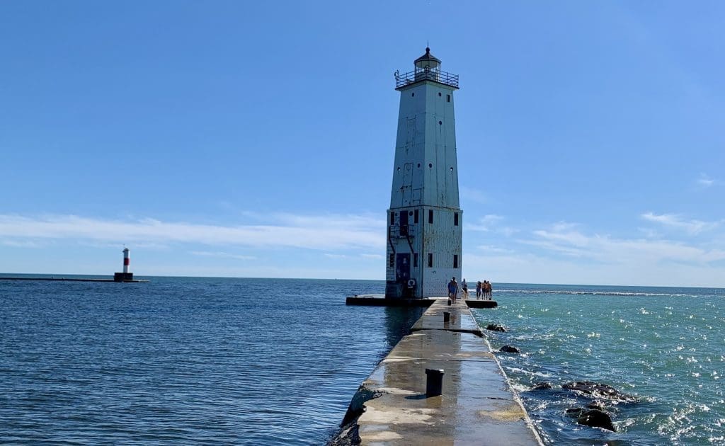 Frankfort North Breakwater Light