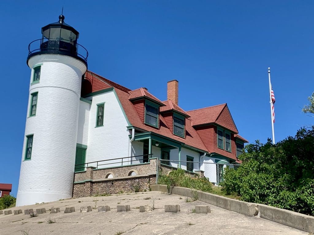 Point Betsie near Crystal Lake and Frankfort, Michigan