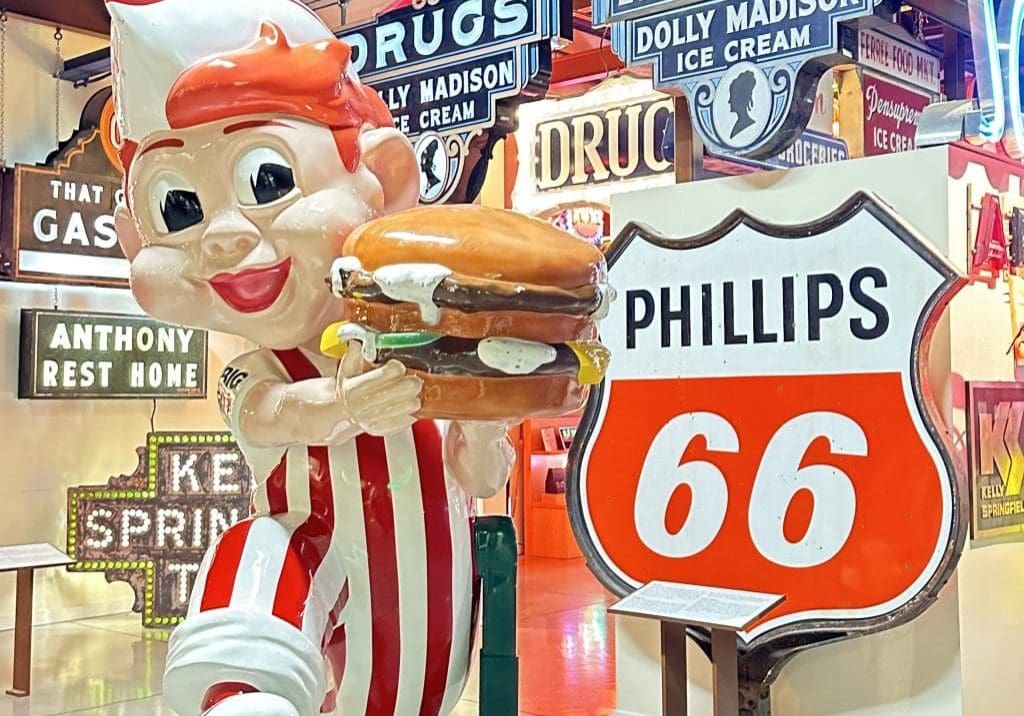 Big Boy statue at American Sign Museum