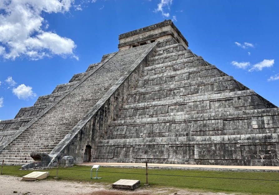 The Temple of Kukulkan at Chichen Itza